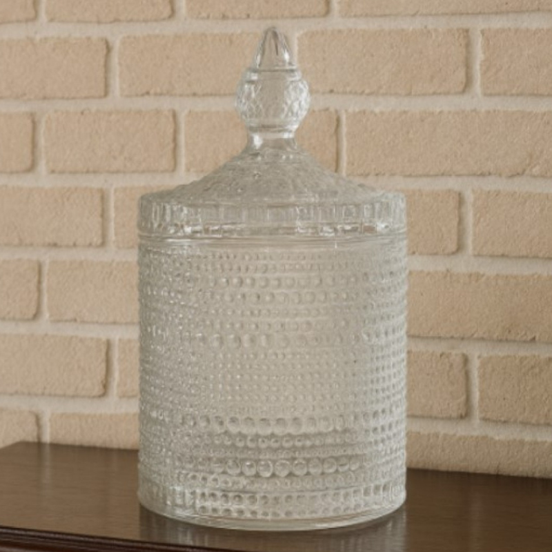 Set azucarero y cafetero de vidrio cristal 600 y 300ml