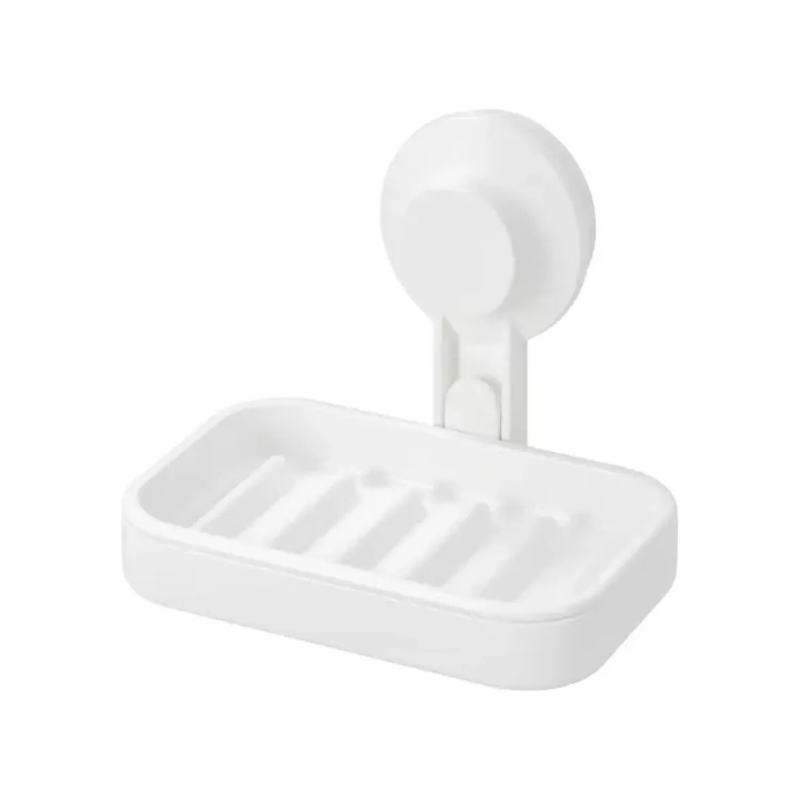 Jabonera Bathlux con Ventosa Fuerte Succión 2KG Antideslizante Para Baño