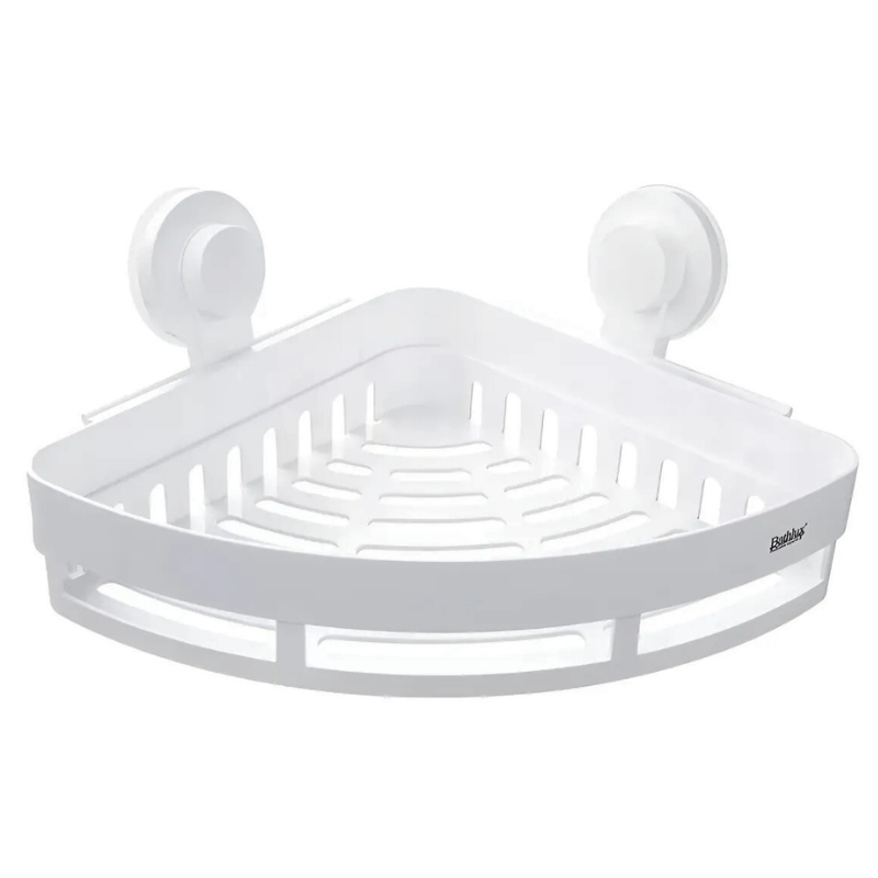 Organizador Para Baño Con Ventosa Succión Fuerte 4KG Estante Esquinero Sin Taladro