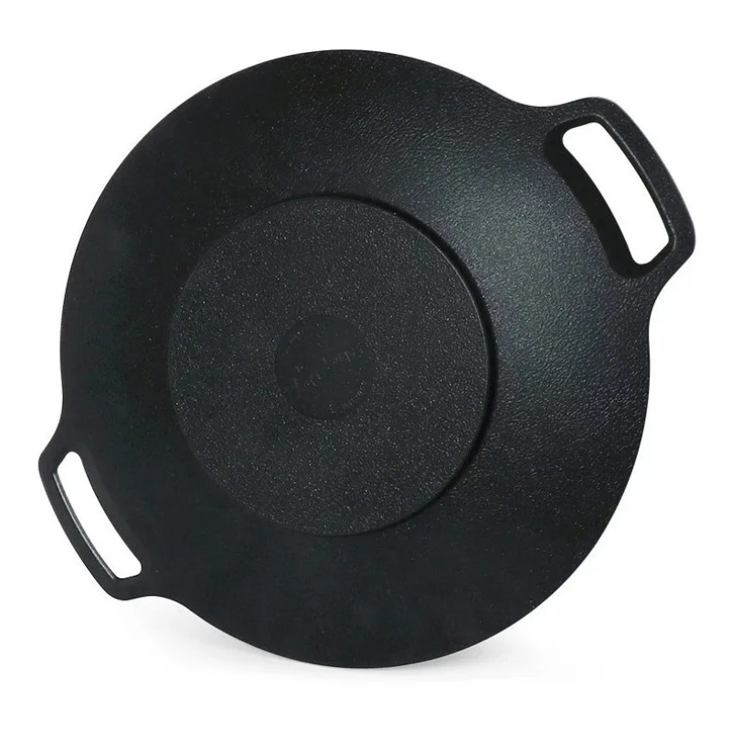 Sartén Coreano 30cm Parrilla Barbacoa Antiadherente Portátil