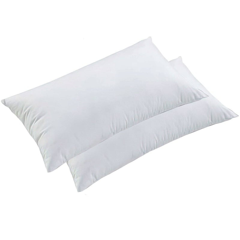 Pack 2 almohadas de cama antialérgicas 50x70cm.